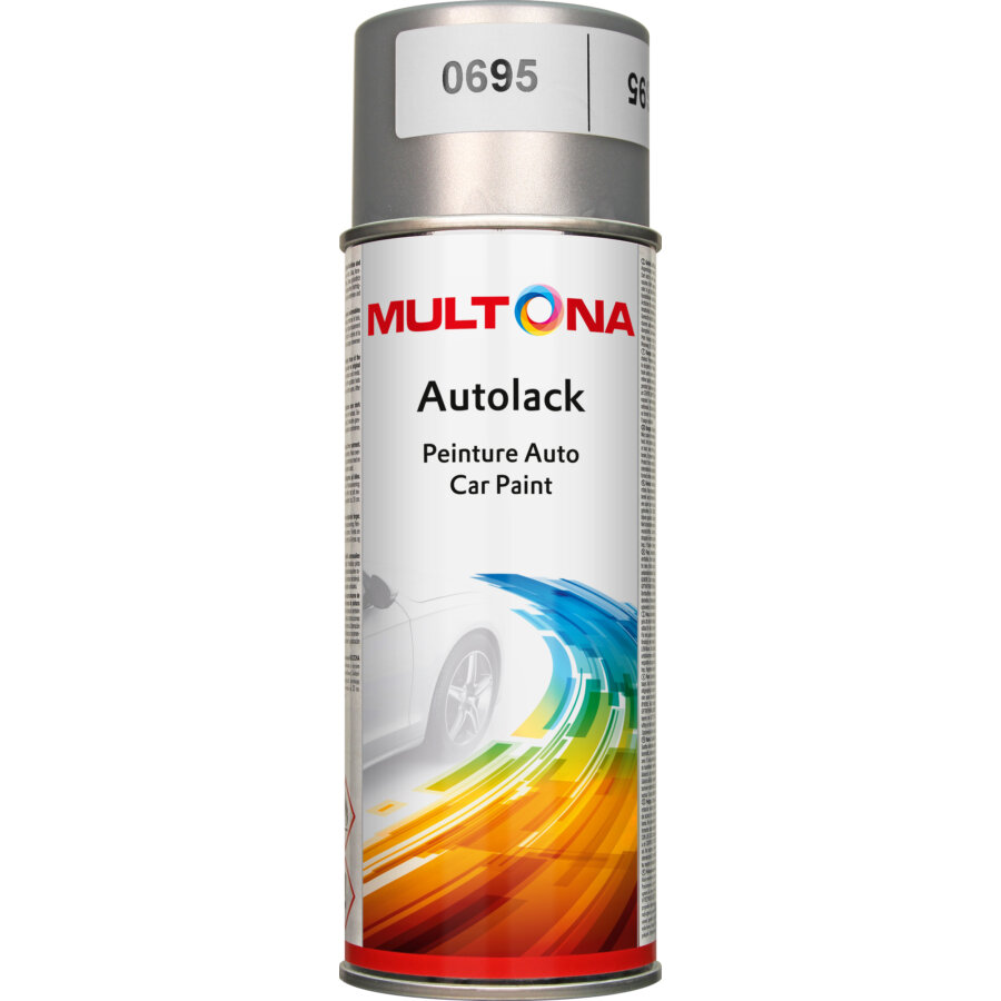 Bombe De Peinture Argent Brillant Multona 400 Ml 600695