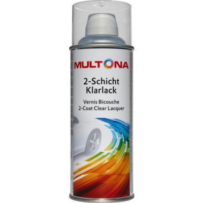 Bombe de peinture Vernis bi-couches Brillant MULTONA 400 ml 600999