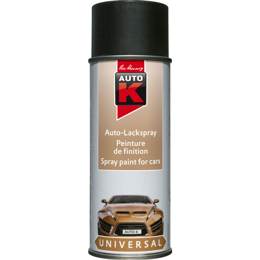 Bombe De Peinture Noir Mat 400 Ml 233021