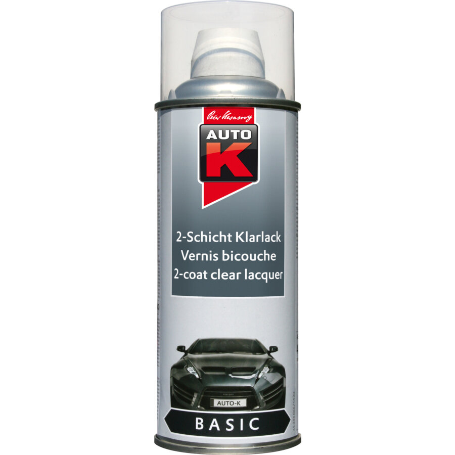 Bombe de peinture vernis bi-couche brillant 400ml 233066