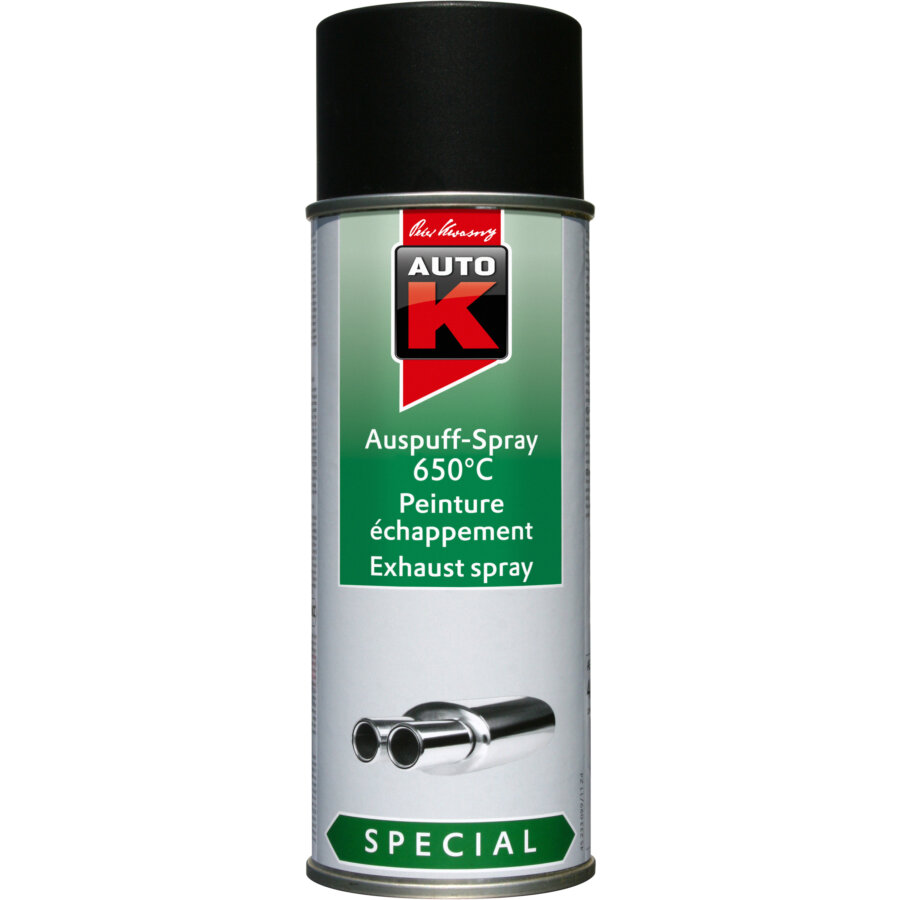Peinture D’échappement Noir Brillant Auto-k 233099 400ml