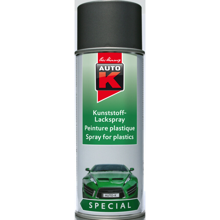 Bombe De Peinture Spécial Plastique Gris Fzl Foncé 400ml 233102