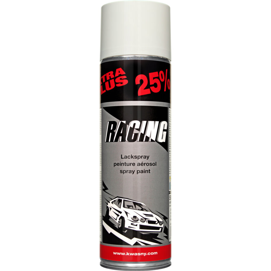 Bombe De Peinture Blanc Brillant Racing 500 Ml 288904
