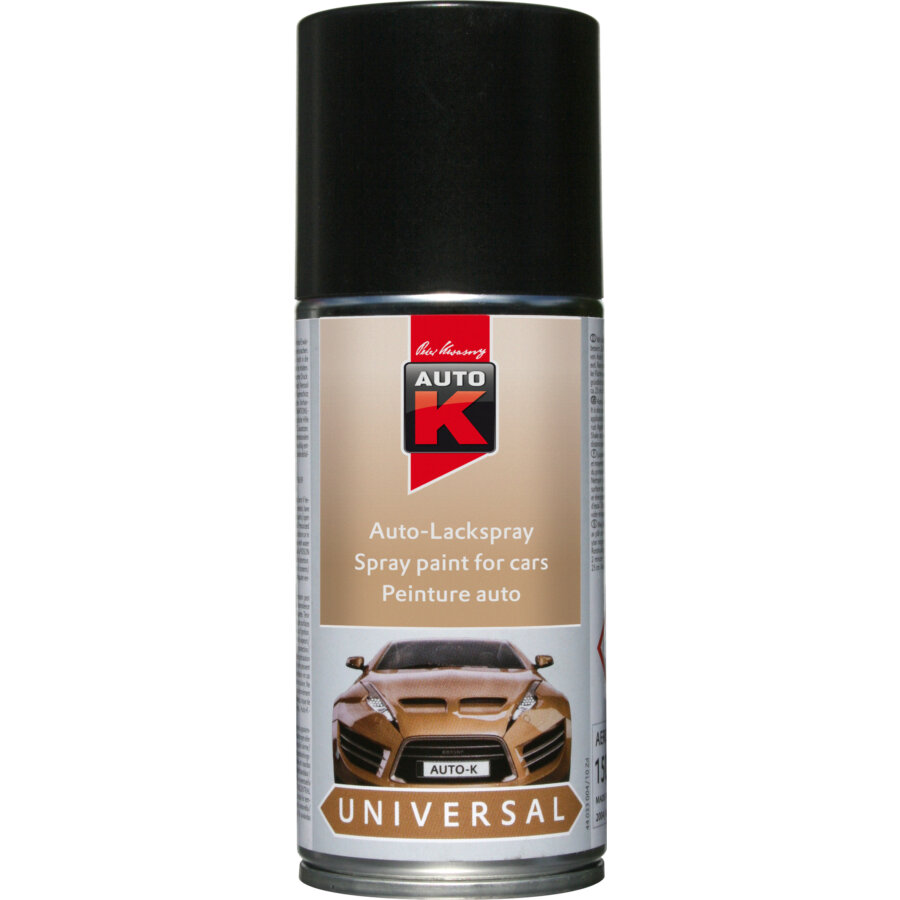 Bombe De Peinture Noir Satiné 150 Ml 33061