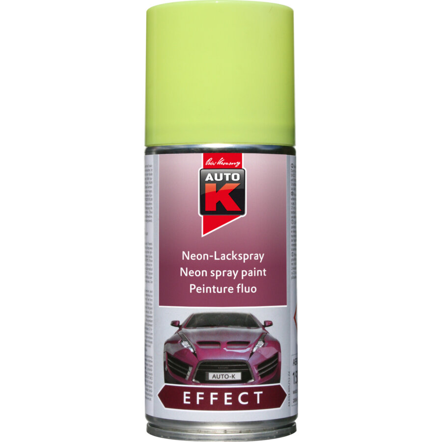 Bombe De Peinture Jaune Brillant Auto-k 150 Ml33407
