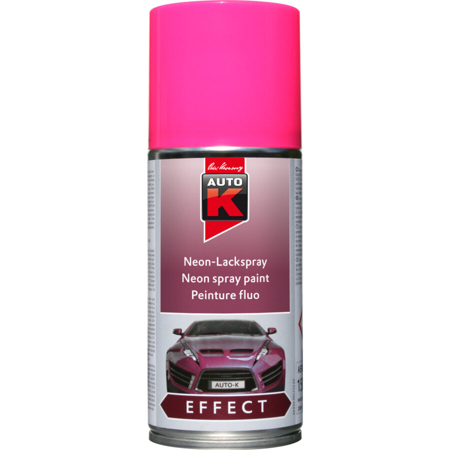 Bombe De Peinture Rose Brillant Auto-k 150 Ml33408