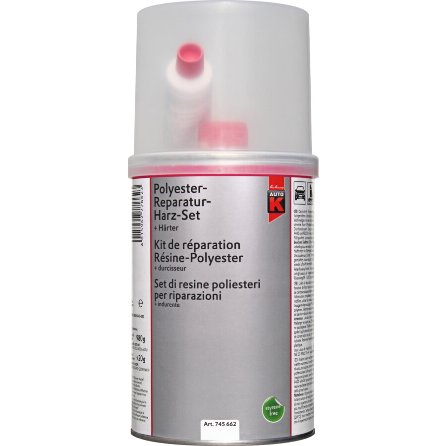 Kit De Réparation Polyester Auto-k 1000 G