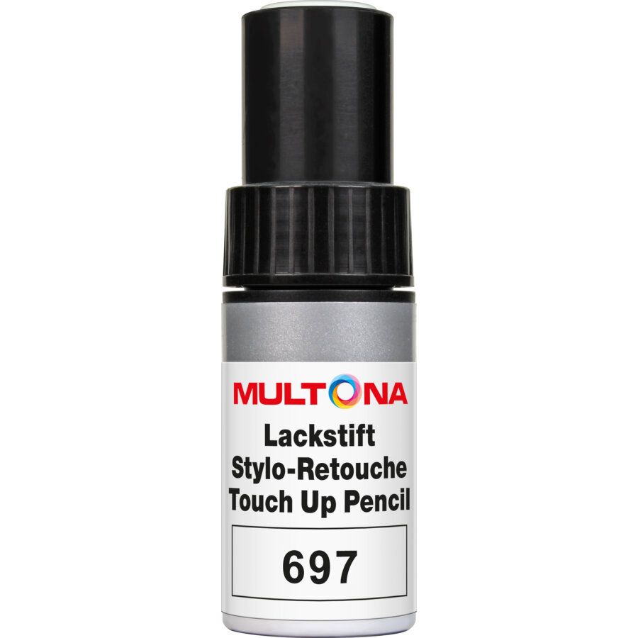 Stylo De Retouche Argent Brillant Multona 501697 9 Milliliter Ml