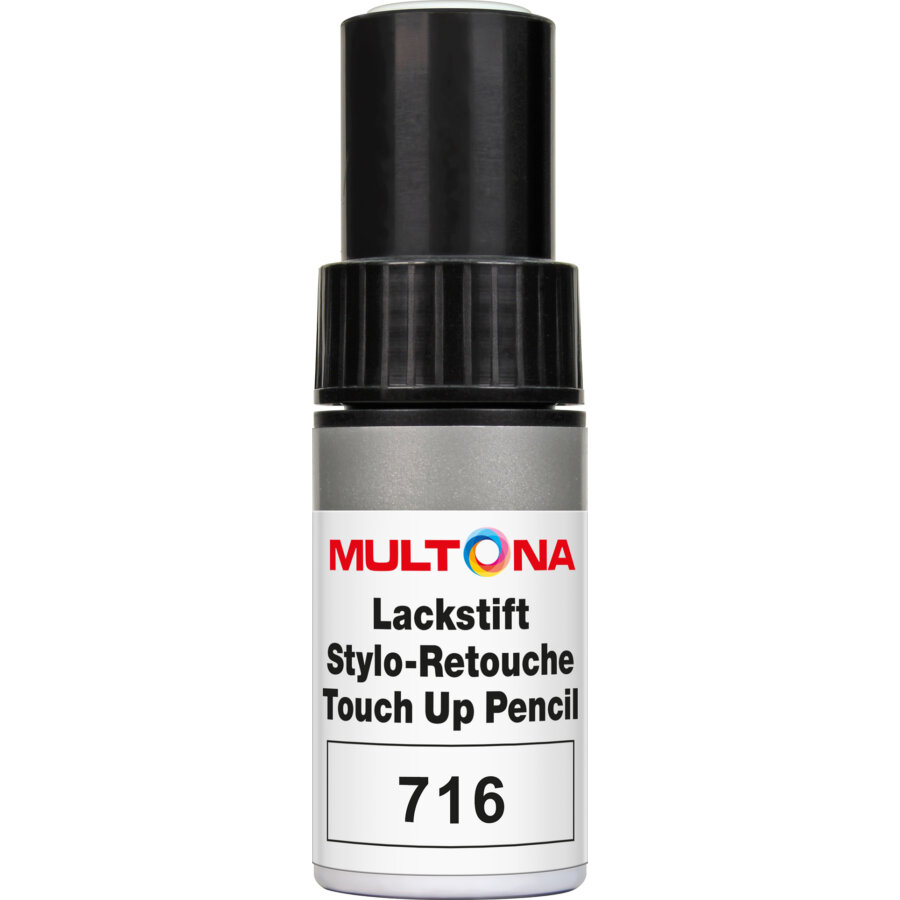 Stylo De Retouche Argent Brillant Multona 501716 9 Milliliter Ml