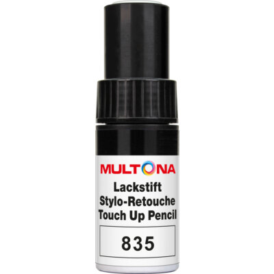 Stylo de retouche Noir Brillant MULTONA 501835 9 MILLILITER ml