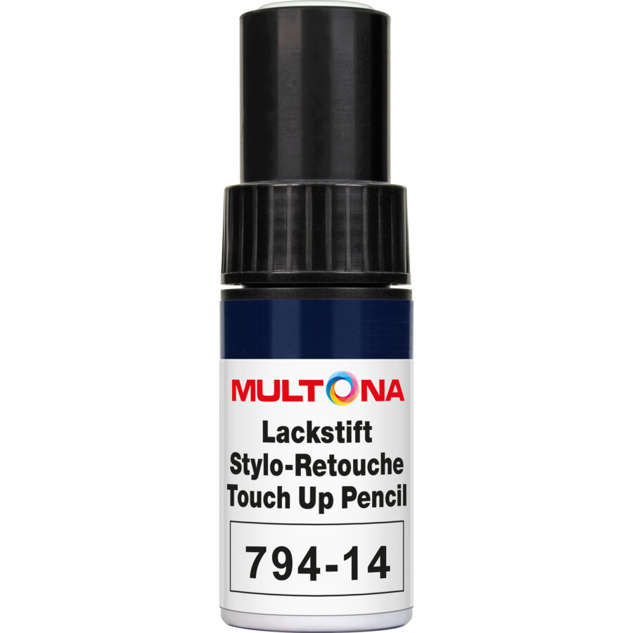 Stylo De Retouche Bleu Brillant Multona 501932 9 Milliliter Ml