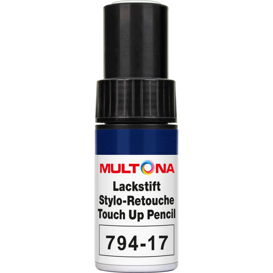 Stylo De Retouche Bleu Brillant Multona 501933 9 Milliliter Ml