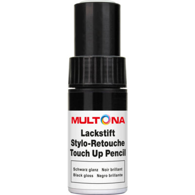 Stylo de retouche Noir Brillant MULTONA 501998 9 MILLILITER ml