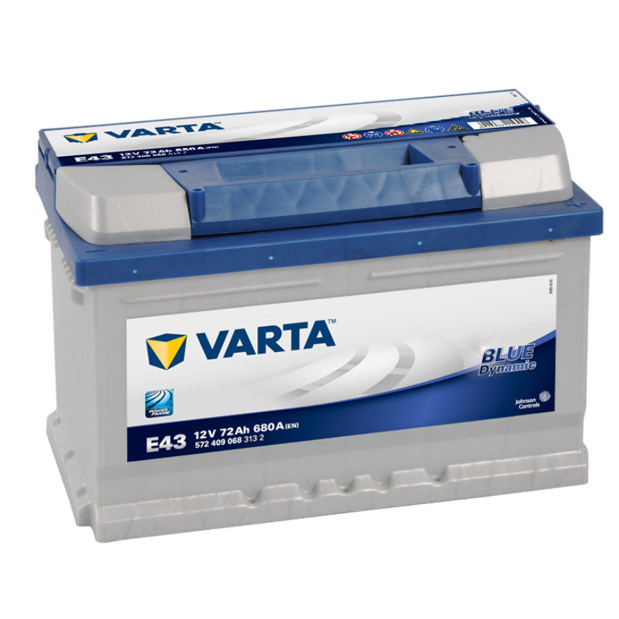 Batterie VARTA E43 Blue Dynamic 72 Ah - 680 A - Norauto