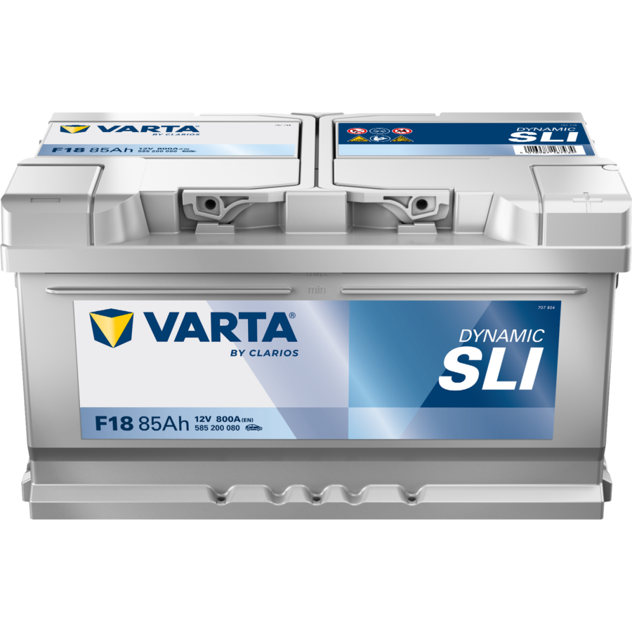 Batterie Varta F18 Silver Sli 85 Ah - 800 A