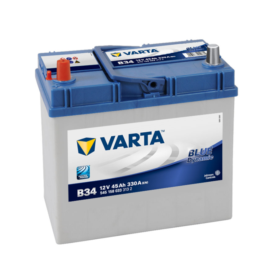 Batterie Varta B34 Blue Dynamic 45 Ah - 330 A