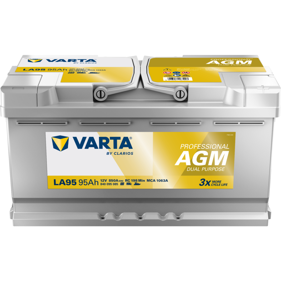 Batterie Varta La95 Professional Dual Purpose Agm 95 Ah - 850 A