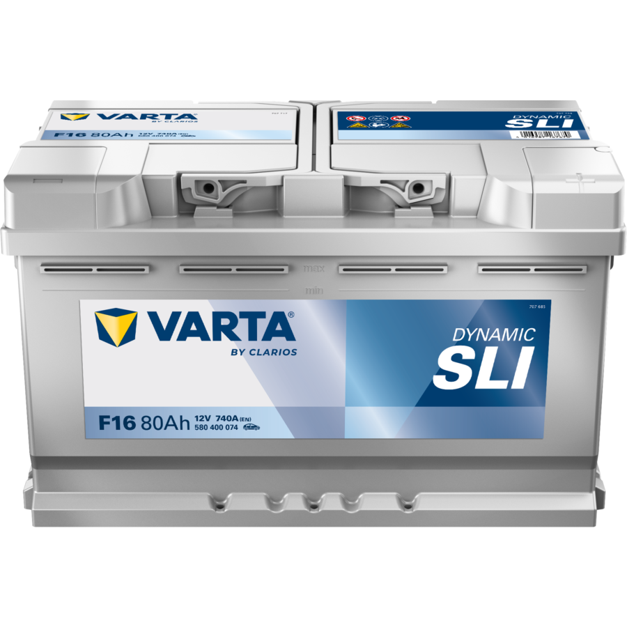Batterie de d&eacute;marrage Varta Blue Dynamic L4 F16 12V 80Ah / 740A