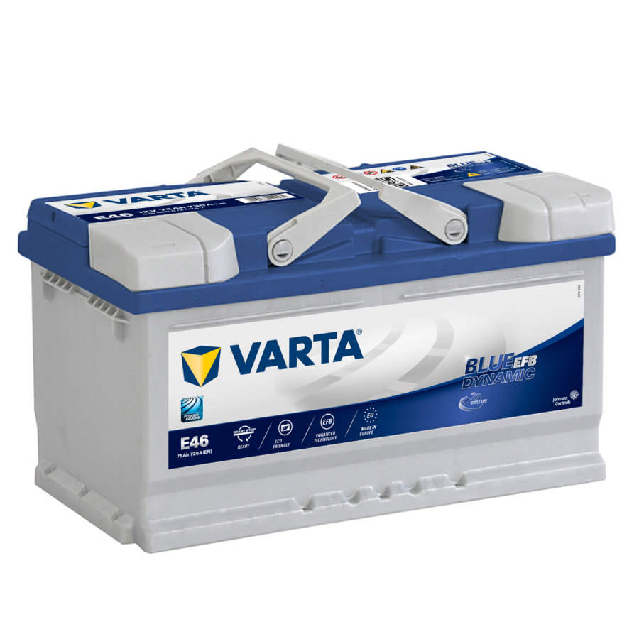 Batterie Start&Stop Varta E46 Blue Dynamic Efb 75 Ah-730 A
