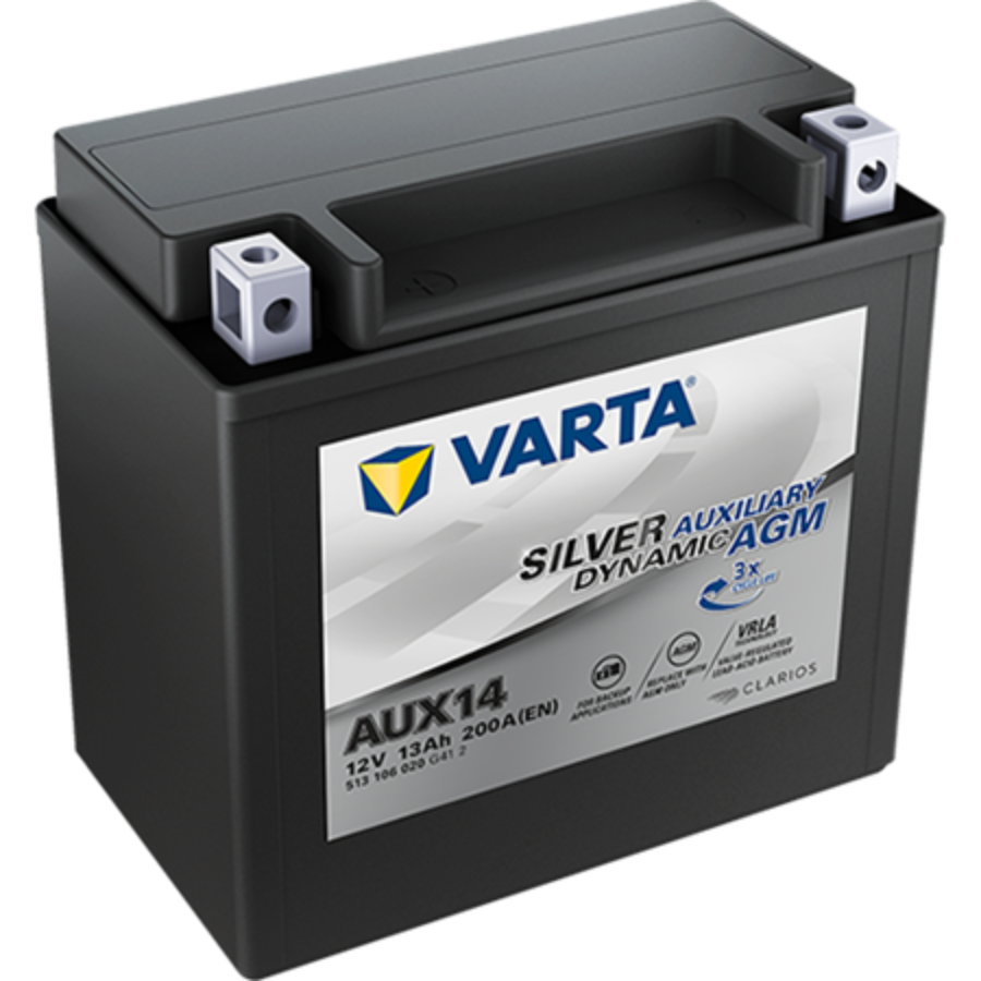 Batterie Varta Aux14 Silver Dynamic 13ah 200a