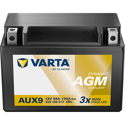 Batterie Varta Aux 9 Start & Stop Agm 9 Ah - 130 A
