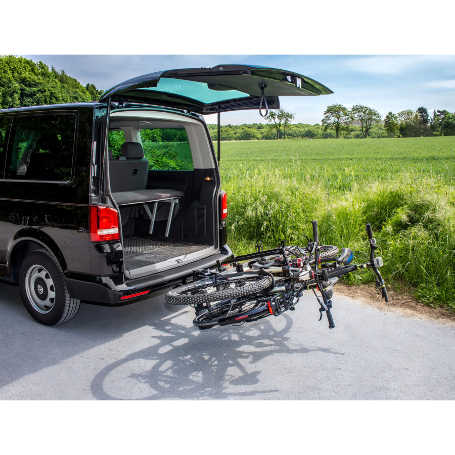 Photo Porte-vélos Eufab Premium 2 Plus Pour 2 Vélos Compatibles Vélos Électriques