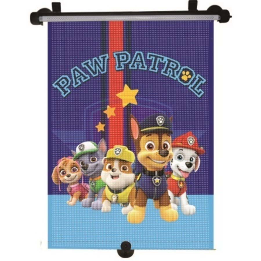 1 Rideau Pare-soleil Enrouleur Latéral Disney Paw Patrol 50 X 36 Cm