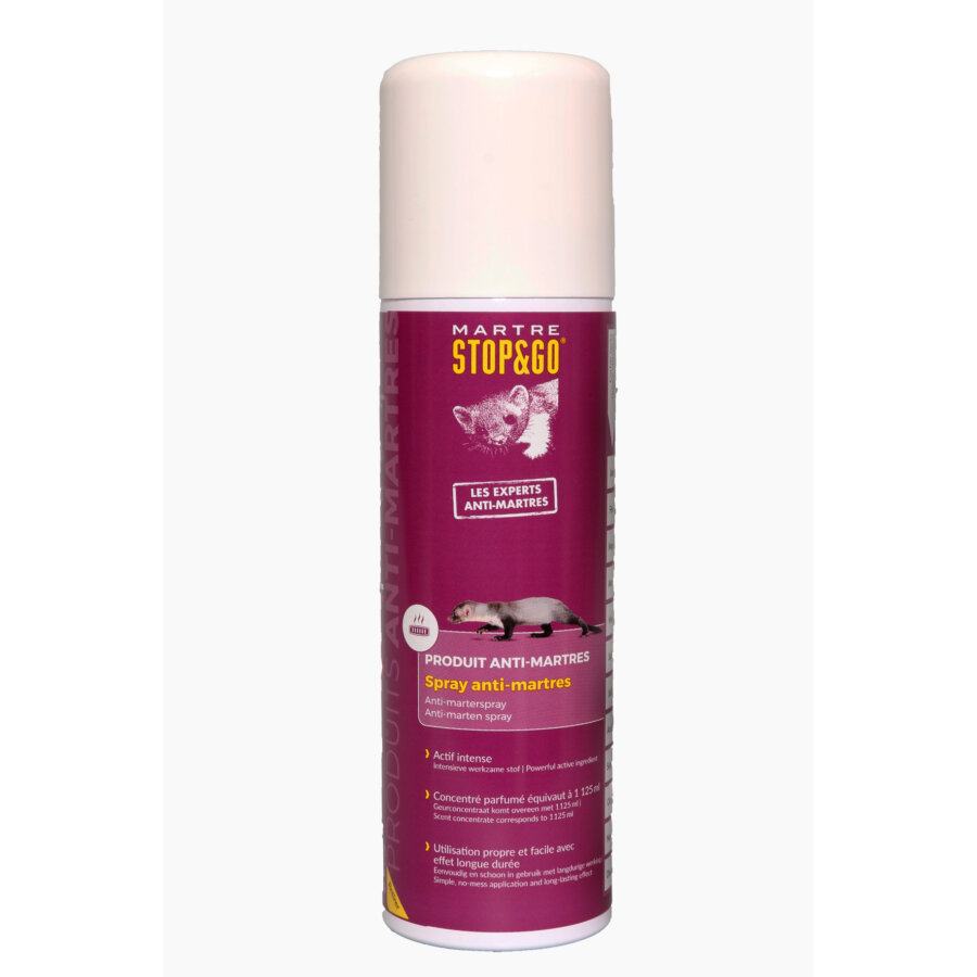 Spray Concentré Anti-martres Et Rongeurs Stop & Go 200 Ml