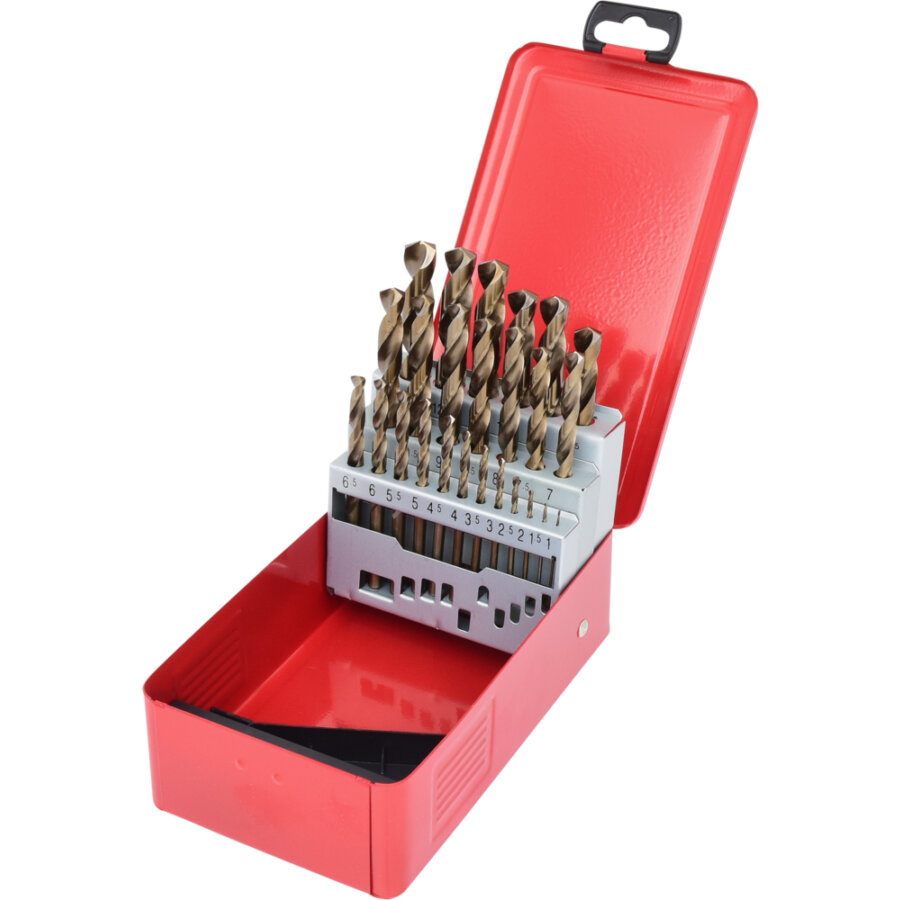 Coffret De 25 Forets HSS-Co KS Tools Au Cobalt