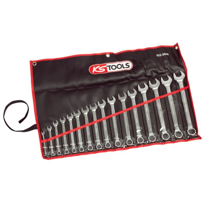 Jeu De 16 Clés Mixtes Métriques Ks Tools En Trousse