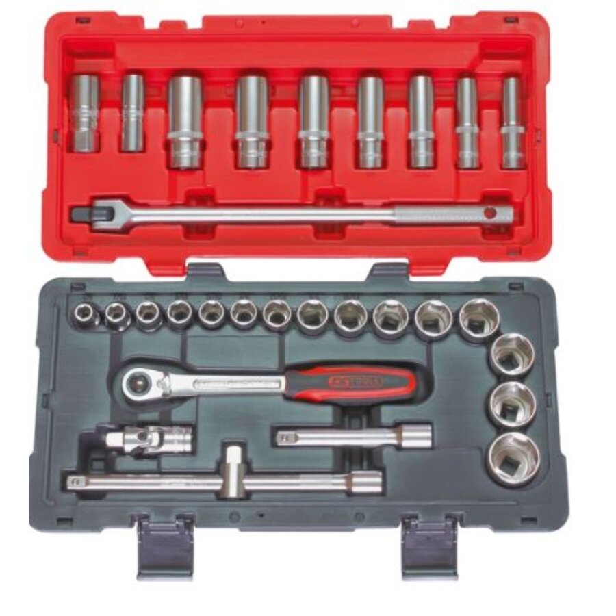 Coffret De Douilles Et Accessoires En Pouces 1/2'' Ks Tools Ultimate 30 Pièces