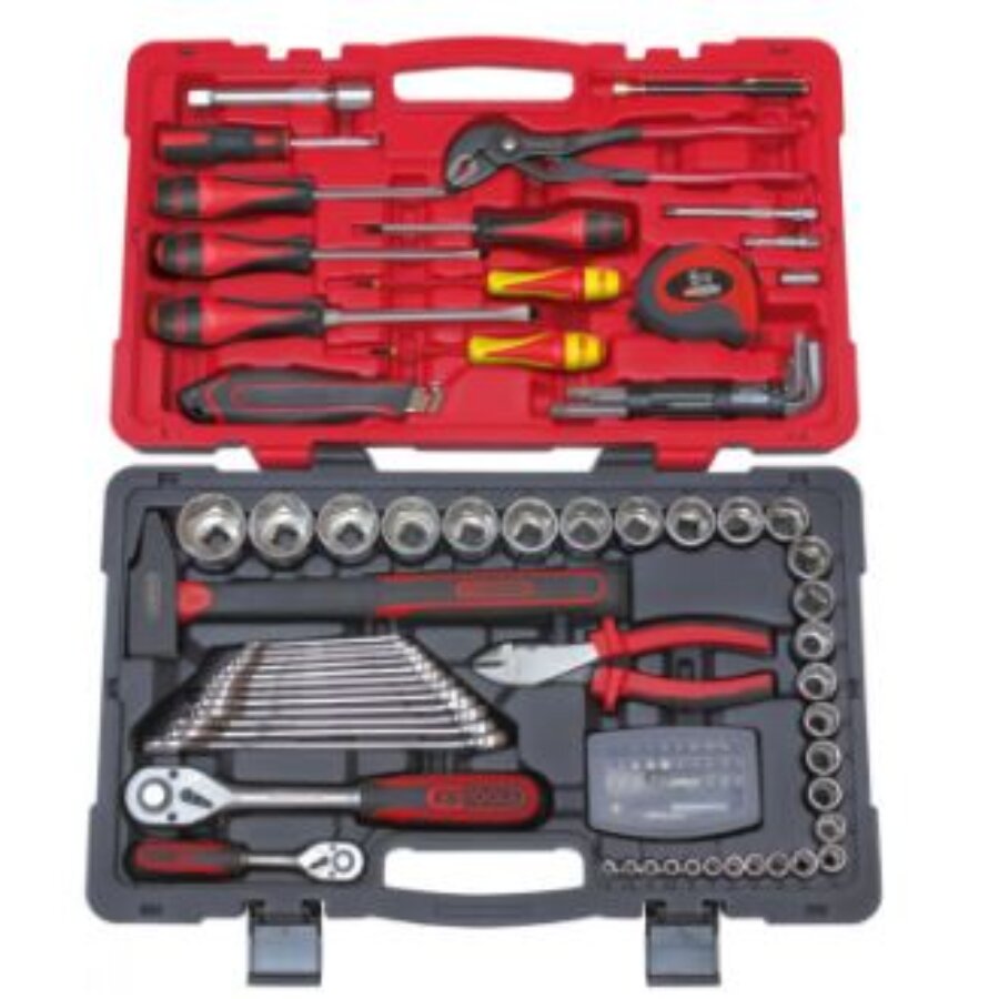Coffret De Douilles Et Accessoires 1/4'' Et 1/2'' Ks Tools Ultimate 101 Pièces