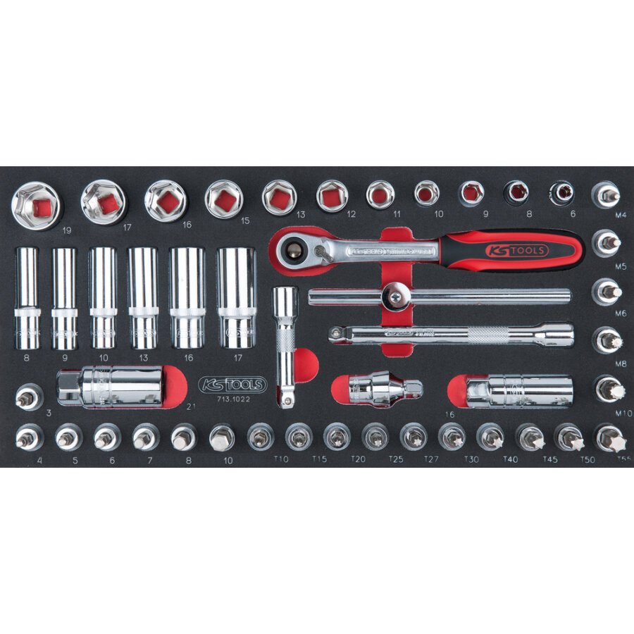 Module De Douilles Et Accessoires 3/8'' Ks Tools Ultimate 46 Pièces