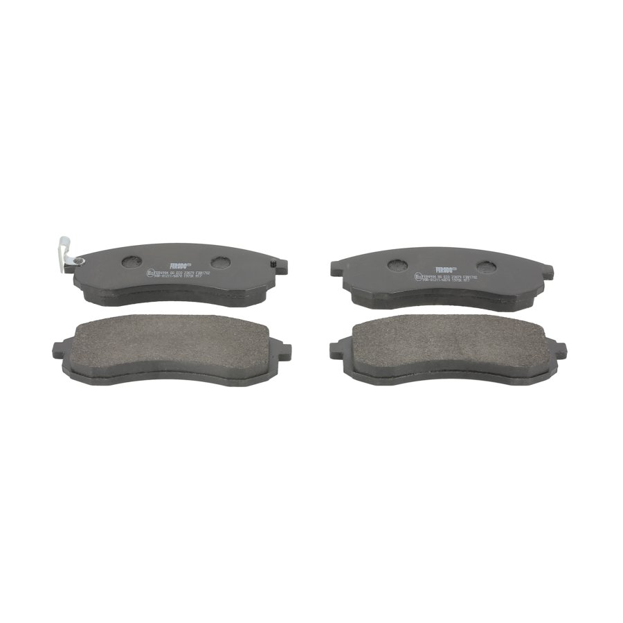 4 Plaquettes De Frein Ferodo Fdb1702