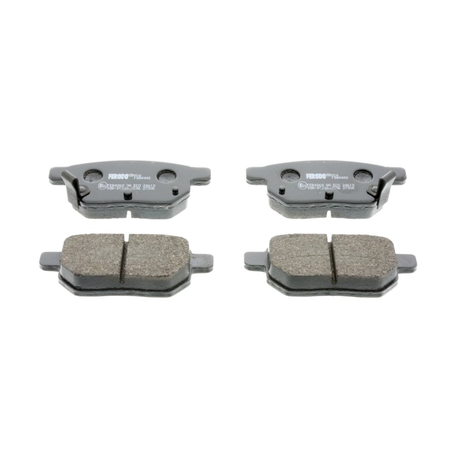 4 Plaquettes De Frein Ferodo Fdb4042