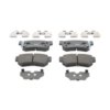 4 plaquettes de frein FERODO FDB4247