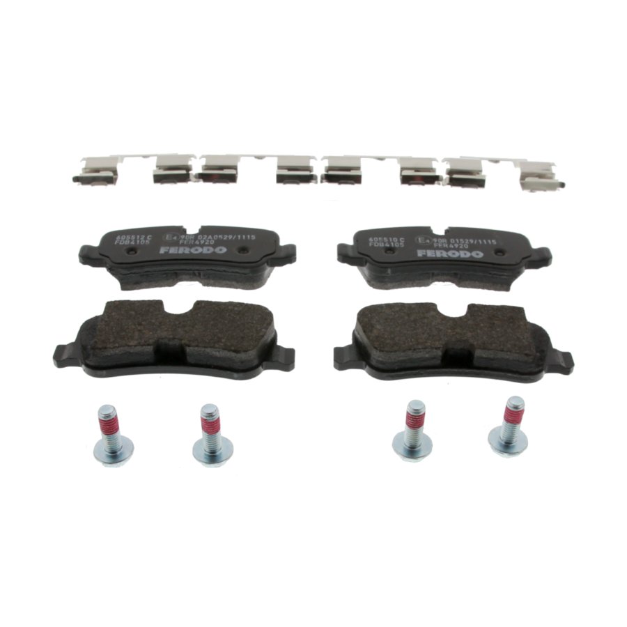 4 Plaquettes De Frein Ferodo Fdb4105