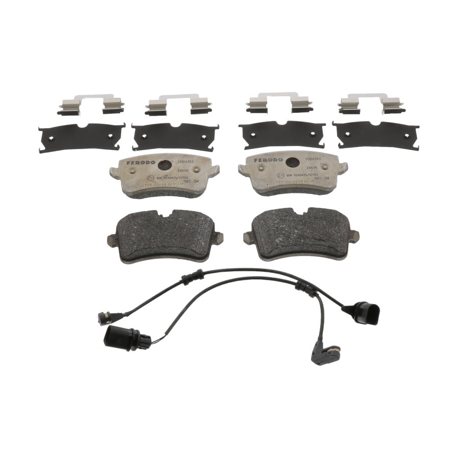4 Plaquettes De Frein Ferodo Fdb4393