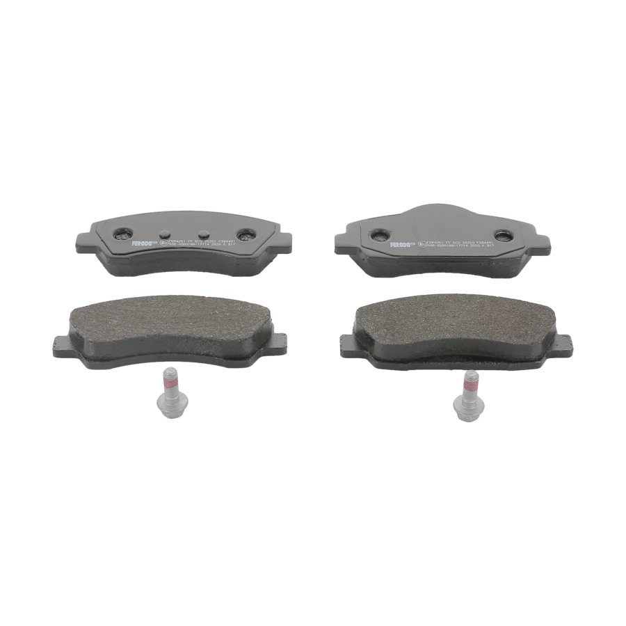 4 Plaquettes De Frein Ferodo Fdb4491