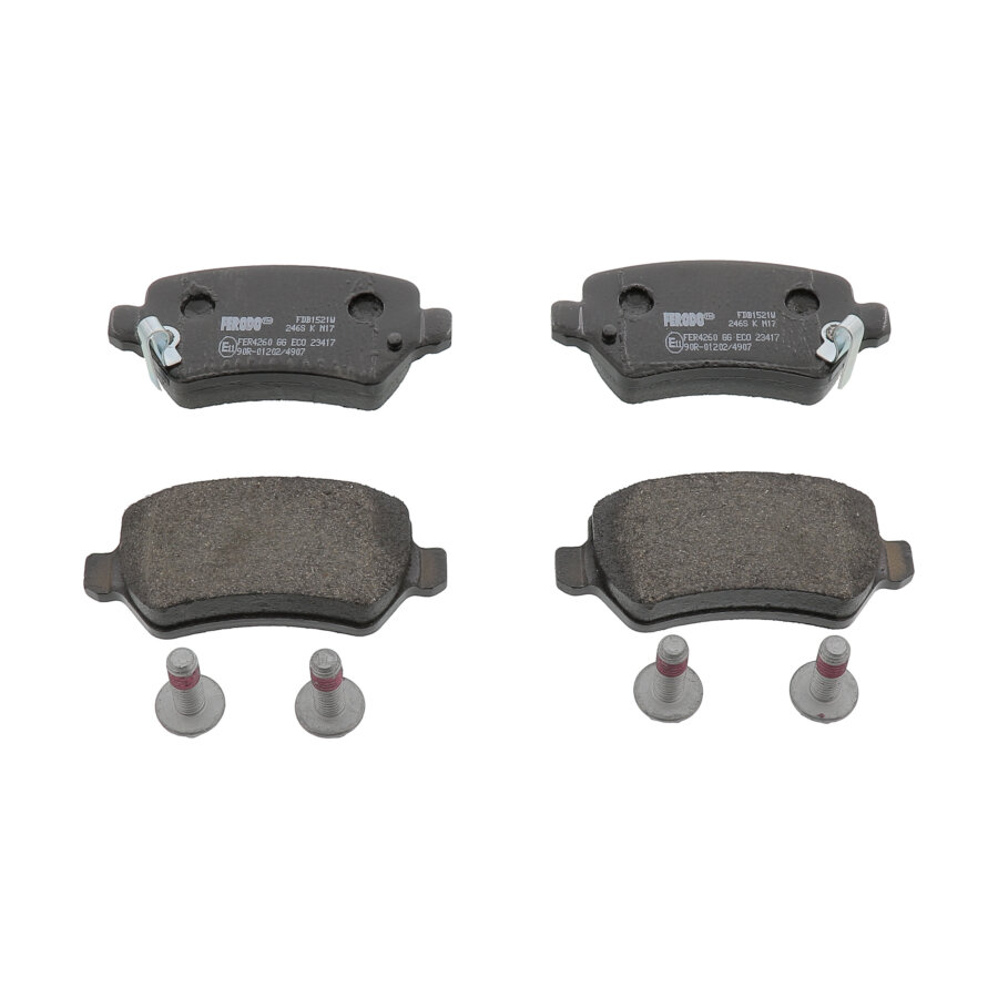 4 Plaquettes De Frein Ferodo Fdb1521w