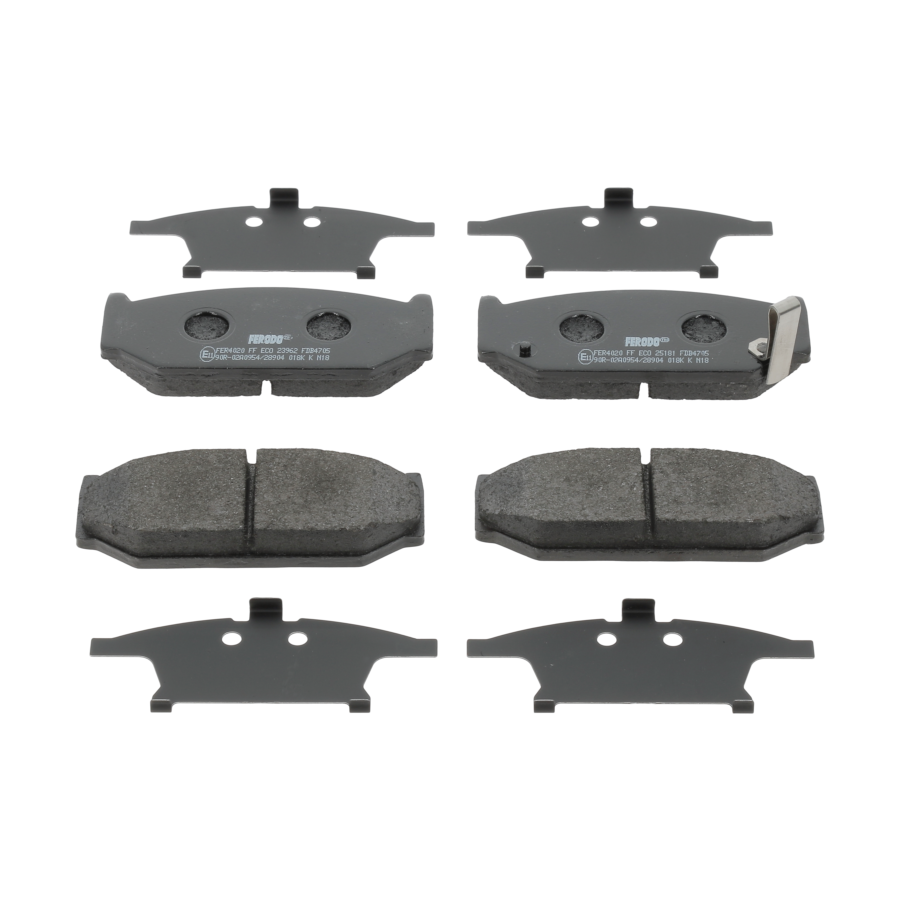 4 Plaquettes De Frein Ferodo Fdb4705