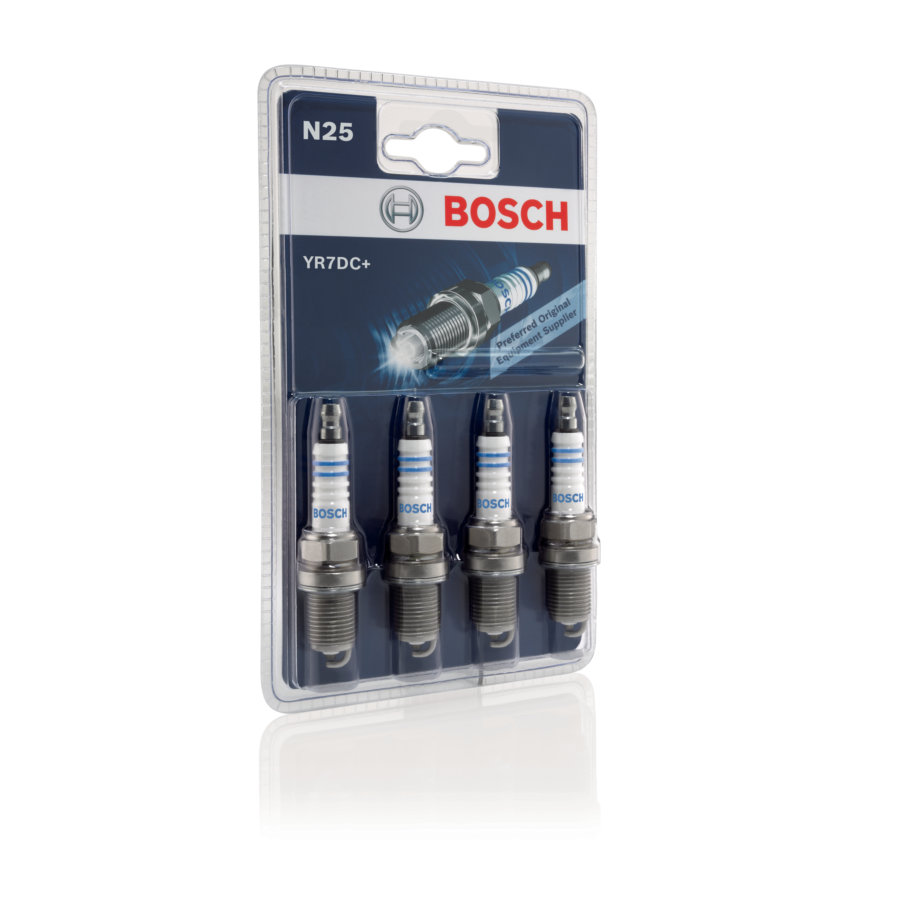 4 Bougies D'allumage Yttrium Bosch N25