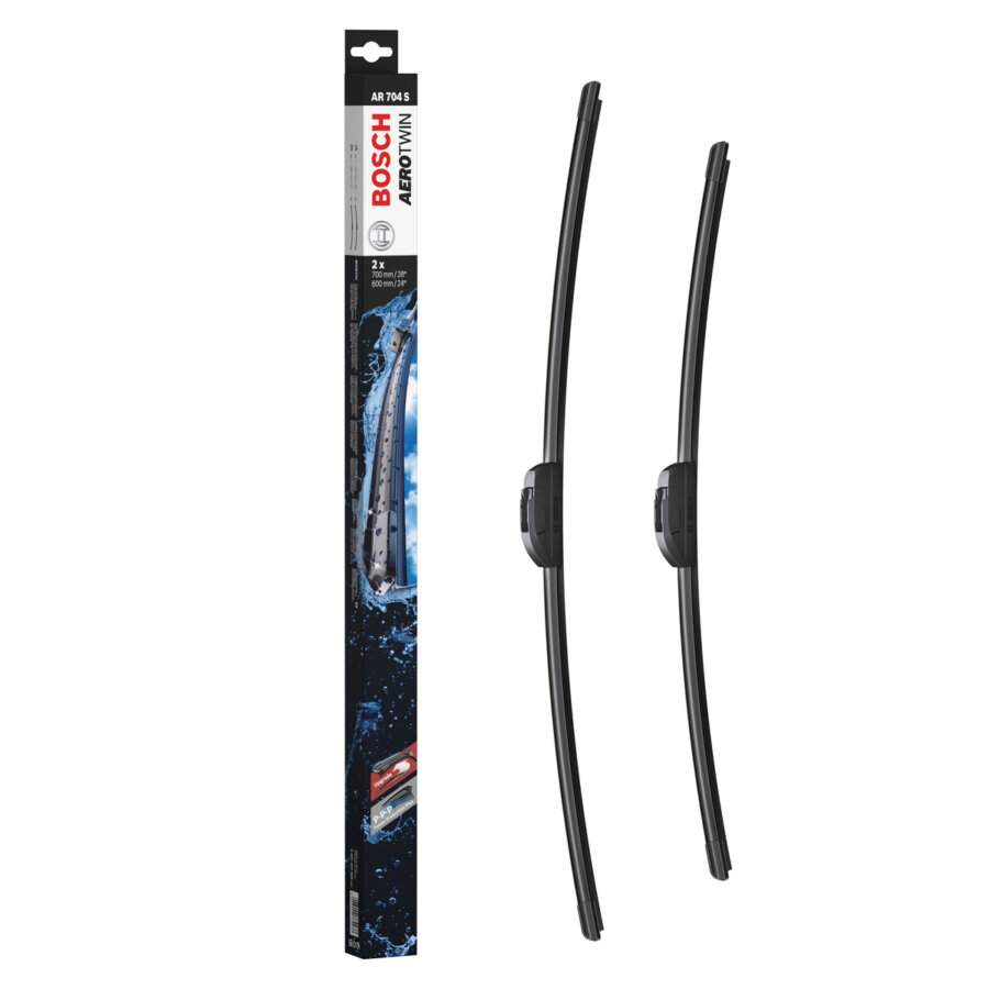 2 Balais D'essuie-glace Bosch Aerotwin Retrofit Ar704s
