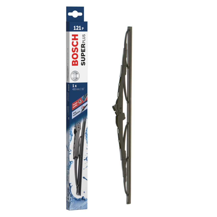 Kit De Balais D'essuie-glace Avant RIDEX PLUS Sans Cadre - Longueurs 600mm Et 400mm, Compatible Avec VW Polo, Hyundai I20, Ford Ranger Et Autres - Référence 298W0201P