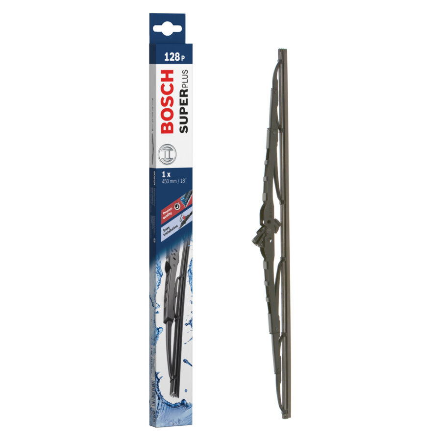 1 Balai D'essuie-glace Bosch Superplus 128p 450 Mm
