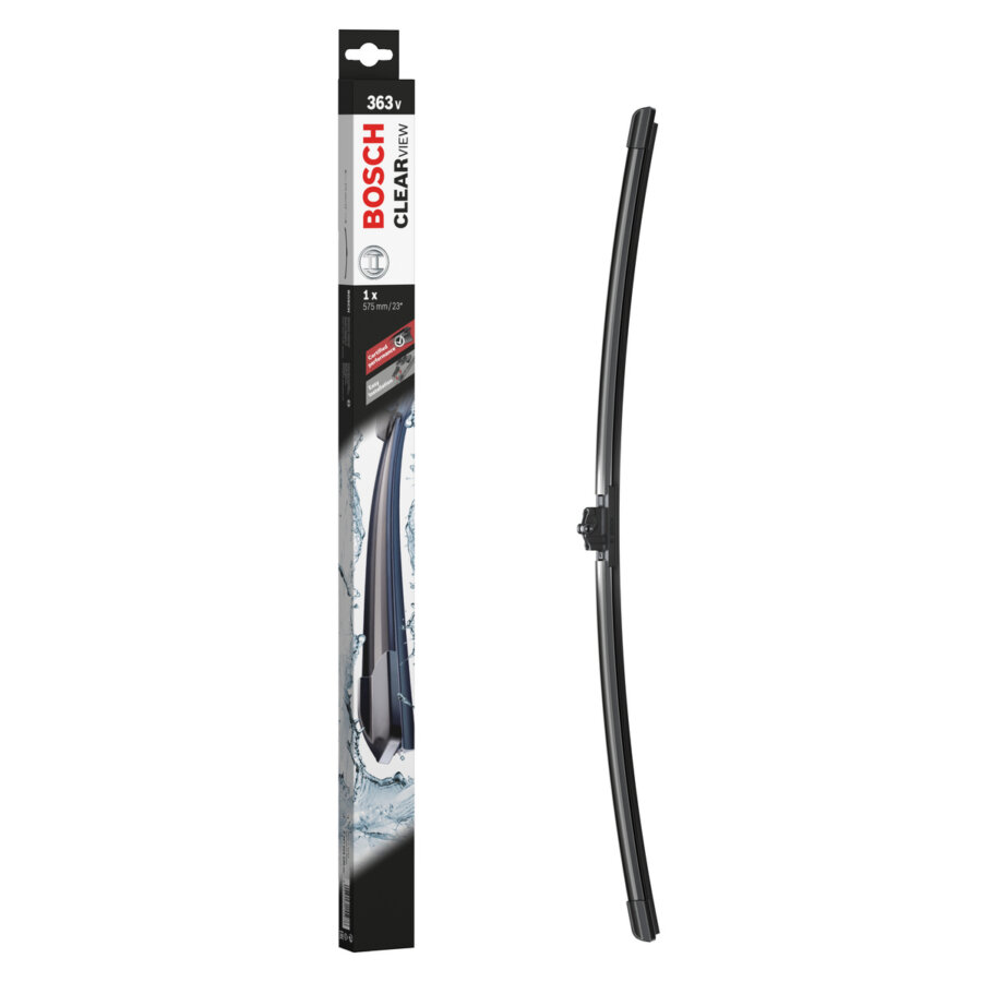 1 Balai D'essuie-glace Bosch Clearview 363v 575 Mm