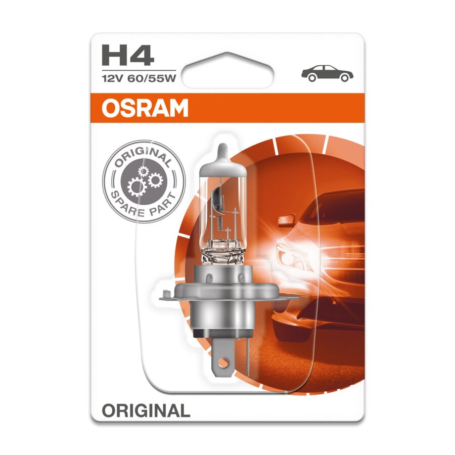 1 Ampoule Osram H4 Original 12v