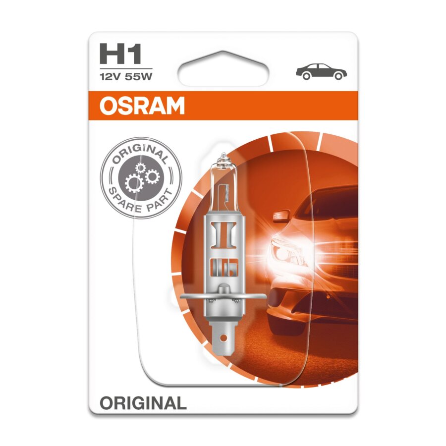 1 Ampoule Osram H1 Original 12v