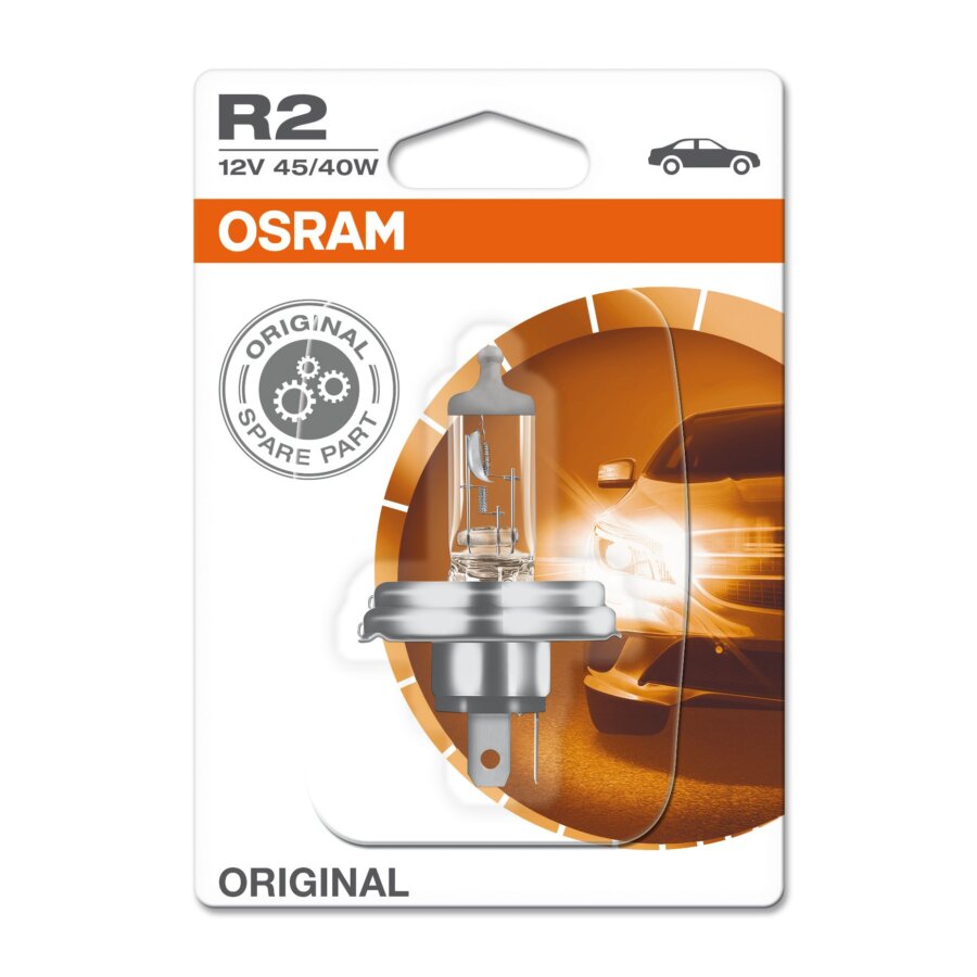 1 Ampoule Osram Original R2 12v 40/45w