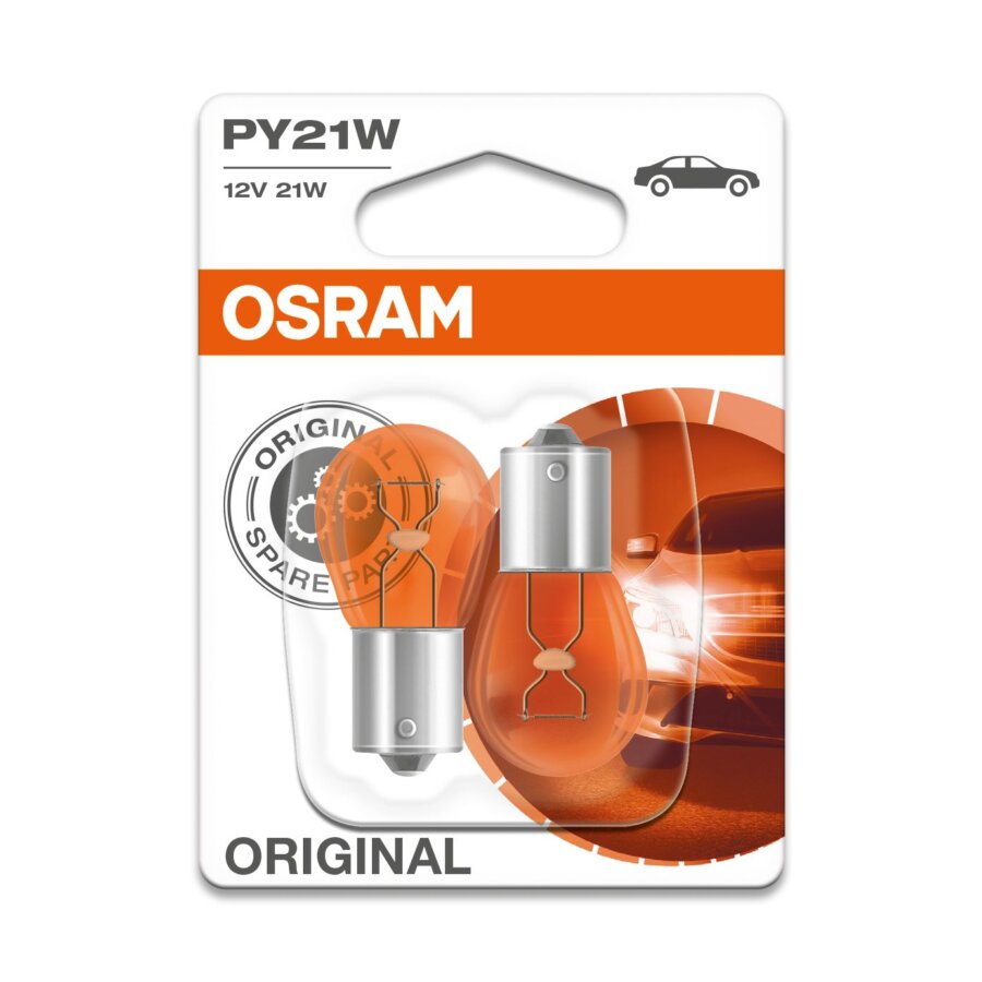 2 Ampoules Osram Py21w Original 12v
